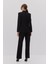Saten Garnili Kruvaze Blazer Pantolon Takım 4