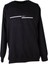 0 Yaka 2 Ip Siyah Erkek Sweatshirt What Baskı 1