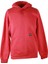 Kapüşonlu Kanguru Cep 3 Iplik Şardonlu Kırmızı Erkek Sweatshirt 5281 1