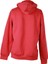Kapüşonlu Kanguru Cep 3 Iplik Şardonlu Kırmızı Erkek Sweatshirt 5281 3