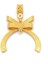 altın kaplama büyük boy kurdeleli kolye ucu tgr-739 2