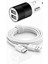 Çift USB Seyahat & Araç Şarj Cihazı + 1.2m Mikro Kablo – 100-240V – Hızlı ve Güvenli Şarj 3