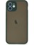 Iphone 12 Kılıf Montreal Silikon Kapak - Yeşil 1