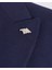 İtalyan stil slim fit kruvaze erkek tek ceket lacivert T13338 9