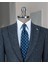 Italyan Stil Slim Fit Balıksırtı Desen Erkek Tek Ceket Lacivert T13299 7