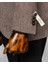 Italyan Stil Slim Fit Balıksırtı Desen Erkek Tek Ceket Kahverengi T13298 9