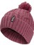 Pompom Beanie Unisex Pembe Bere 1