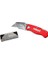 Rolson 62845 Folding Lock-Back Knife, Red, Grey 1