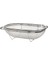 Idealisk – Colander, Stainless Steel, Black – 34 x 23 cm 1