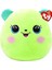 Ty Clover Bear Green Squish 10" 1