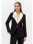 Saten Yakalı Blazer Takım 3