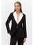 Saten Yakalı Blazer Takım 7