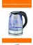 1500W Güçlü Cam Kettle Elektrikli Su Isıtıcı 1.8 Litre 2