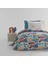 Patchwork Ranforce Tek Kişilik Nevresim Takımı - Mavi 2
