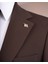 Italyan Stil Slim Fit 4 Drop Ceket Pantolon Takım Elbise Kahverengi T14775 3