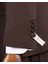 Italyan Stil Slim Fit 4 Drop Ceket Pantolon Takım Elbise Kahverengi T14775 4