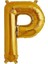 P Harfi Gold Folyo Balon 1