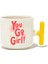 You Go Girl! Latte Fincanı - Hediye Seramik Kupa 1
