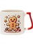 Yeni Yıl Gingerbread Man Hediyelik Lüks Kupa - Hediye Seramik Kupa 1