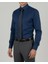 Drytech Slim Fit Su Itici Leke Tutmaz Erkek Gömlek Indigo T14350 3