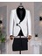 Italyan Stil Slim Fit Şal Yaka Ceket Yelek Pantolon Damatlık Set Beyaz T14893 1