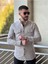 Slimfit Kesim Erkek Levi Model Cotton Cift Cepli Gömlek-Gri 1