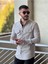 Slimfit Kesim Erkek Levi Model Cotton Cift Cepli Gömlek-Gri 2