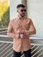 Slimfit Kesim Erkek Levi Model Cotton Cift Cepli Gömlek-Somon 1