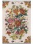 Mars Serisi Multy Tonlarında Eskitme Çiçek Desen Kaymaz Taban Şönil Halı 1