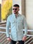 Slimfit Kesim Erkek Levi Model Cotton Cift Cepli Gömlek-Buz Mavisi 3