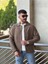 Slimfit Kesim Erkek Kaşmir Yandan Cepli Gömlek-Kahve 1