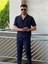 Slimfit Kesim Erkek Gömlek-Joger Pantolon Ikili Alt Üst Takım-Lacivert 2