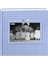 10CM X15CM 2-Up 200 Photo Baby Frame Gingham Fabric Memo Album - Gingham - Photo Album 1