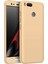 Microsonic 5x Için Kılıf Double Dip 360 Protective [mi 5x ile Uyumlu Kılıf - Gold] 1