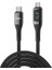 Juo 27W Dijital LED Ekranlı USB Type-C To Hızlı Şarj ve Data Kablosu 1 Metre 1
