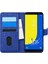 Microsonic J6 Için Kılıf Fabric Book Wallet Lacivert [galaxy J6 ile Uyumlu Kılıf - L 1