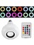 Gece Lambası Hoparlör Rgb Ledli Lamba Kumandalı Mp3 Çalar Ampul Renkli Ampul, , Tek Ebat 1