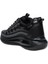 Siyah Otomatik Ipli Comfort Yürüyüş Balon Taban Erkek Spor Ayakkabı 3