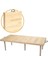 Pratikoutdoor Katlanır Kamp, Piknik ve Bahçe Masası 50X100 cm - Ham Naturel Renk 1