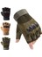 511 Model Taktik Combat Motosiklet Operasyon Outdoor Sport Korumalı Yarım Parmaksız Eldiven 1