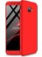 Microsonic J4 Için Kılıf Double Dip 360 Protective Kırmızı [galaxy J4 ile 1