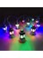 3 Metre Çok Renkli Rgb LED Işıklı Kandil Zinciri, Dekoratif ve Pilli Aydınlatma 1