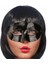 Siyah Renk Masquerade Kostüm Partisi Venedik Balo Maskesi 3