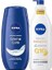 Creme Care Nemlendirici Duş Jeli 250ML ve Q10 Sıkılaştırıcı Vücut Bakım Losyonu 400ML, C Vita 1