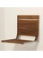 Wower Duvara Monte Katlanır Ahşap Duş Oturağı 38X38 (Krom) 1