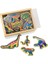 Melissa & Doug - Ahşap Mıknatıslı Dinozorlar (10476) 1
