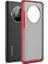 Microsonic Mate 40 Için Kılıf Frosted Frame Kırmızı [mate 40 ile Uyumlu Kılıf - Kırm 1