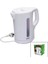 Plastik Kettle Su Isıtıcısı Beyaz 1.7lt 2000W Otomatik Kapanma - 360° Gövde - Kablo Saklama KK-3304 1