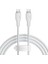 Pudding Hızlı Şarj Özellikli Type-C To Type-C Kablo 100W, 1.2 Metre, Beyaz 1