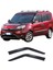 Fiat Doblo Uyumlu 2010-2023 Abs Cam Rüzgarlığı 2 Parça 2